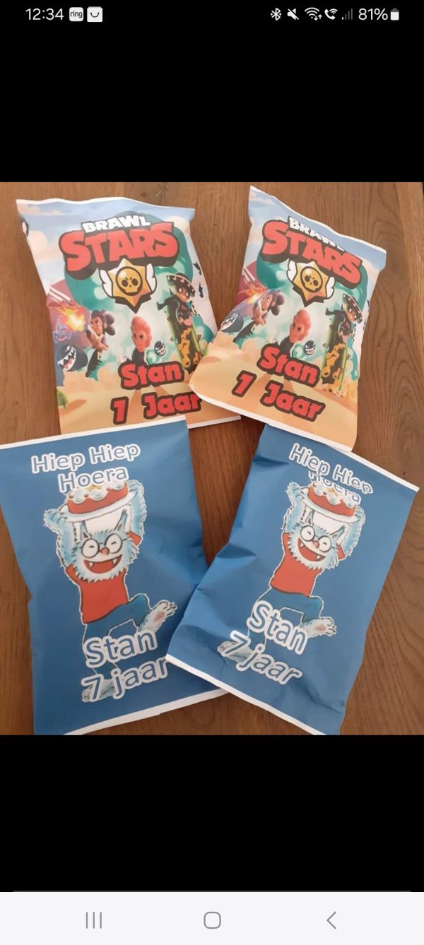 chips/popcorn trakatie - Afbeelding 5